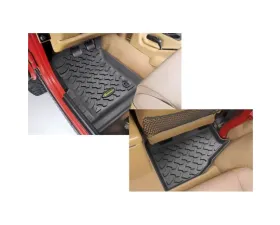 Quadratec Ultimate All Weather Floor Liners Front & Rear Jeep Wrangler 1997-2006